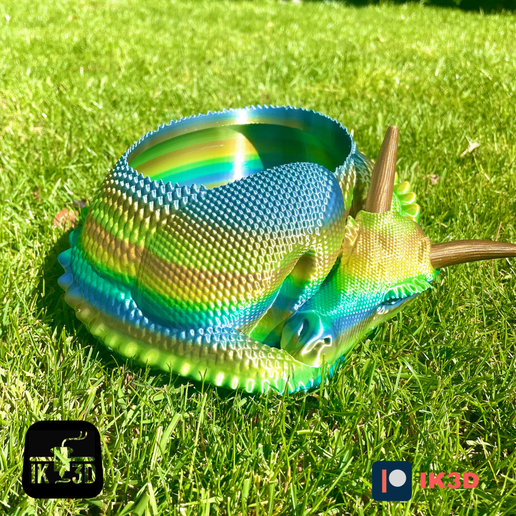 Álmos Sárkány Cukorkatartó/Kaspó