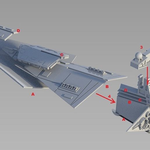 Csillagromboló Modell Készlet