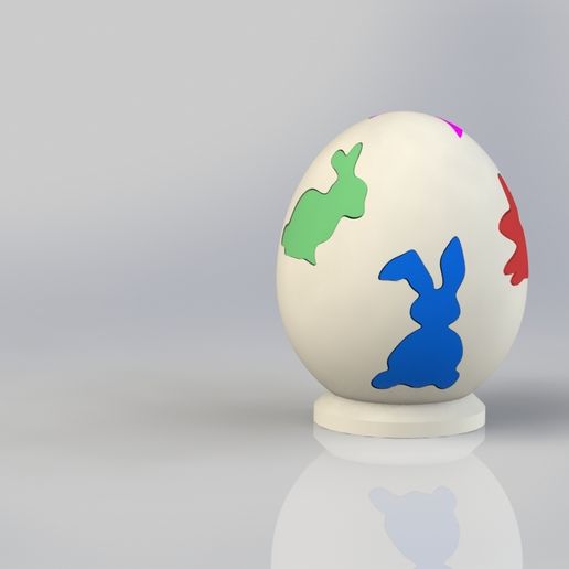 Húsvéti Tojás Rejtvény 3D Puzzle