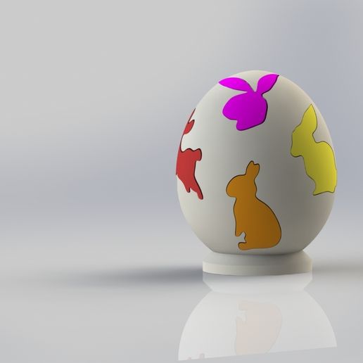 Húsvéti Tojás Rejtvény 3D Puzzle