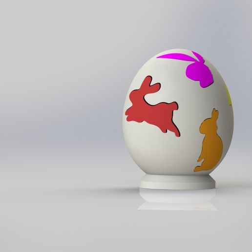 Húsvéti Tojás Rejtvény 3D Puzzle