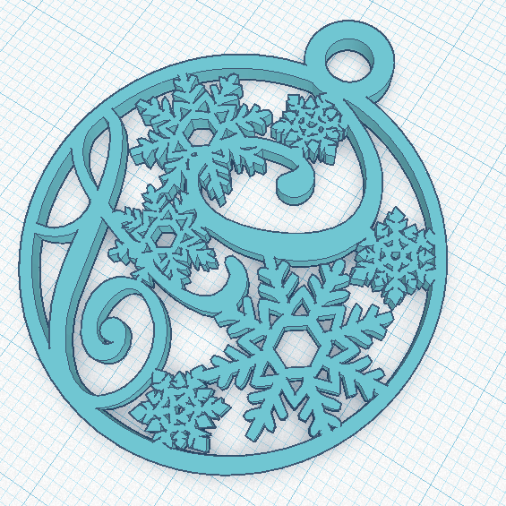 Karácsonyi Dísz - Egyedi 3D Nyomtatott Dekoráció