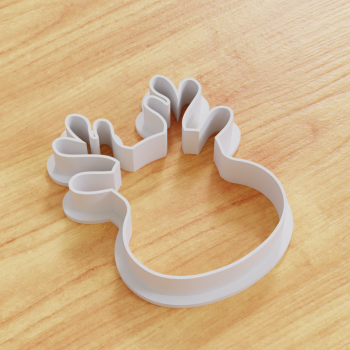 Karácsonyi Rénszarvas Süteménykiszúró (Több Méretben)