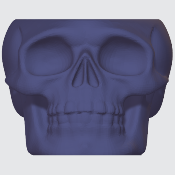 Kétoldalas Koponya Tál – Cukor vagy Salsa