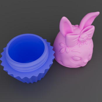 Nyuszi Muffin Tartó