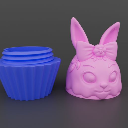 Nyuszi Muffin Tartó