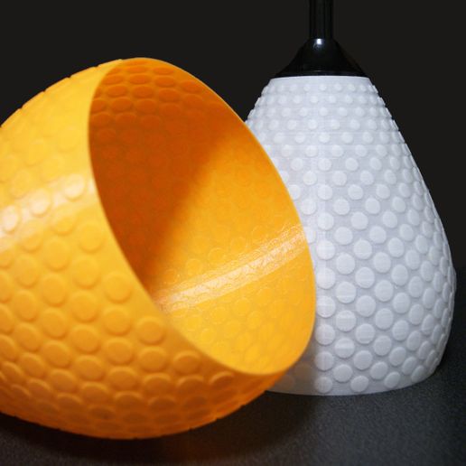 3D nyomtatott design lámpa