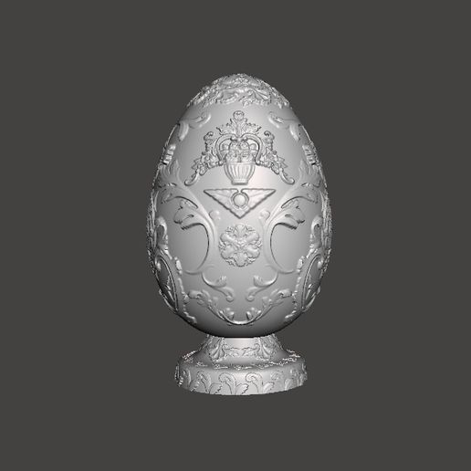 Exkluzív Dekoratív Húsvéti Tojás Szobor