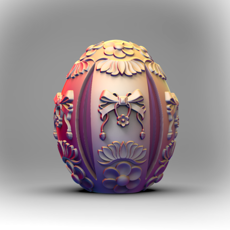 Virágos Masnis Tojástartó