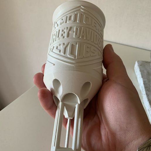 Harley Davidson söröskupak tartó lábbal