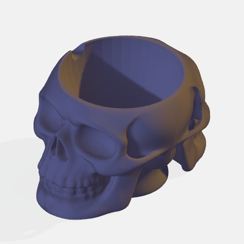 Kétoldalas Koponya Tál – Cukor vagy Salsa