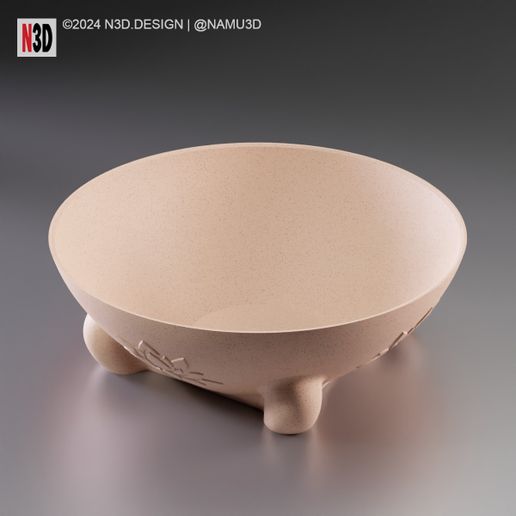 Kochi dekoratív növénytál 3D nyomtatással