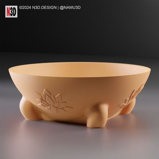 Kochi dekoratív növénytál 3D nyomtatással