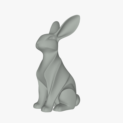 Nyuszi figura 3D nyomtatással