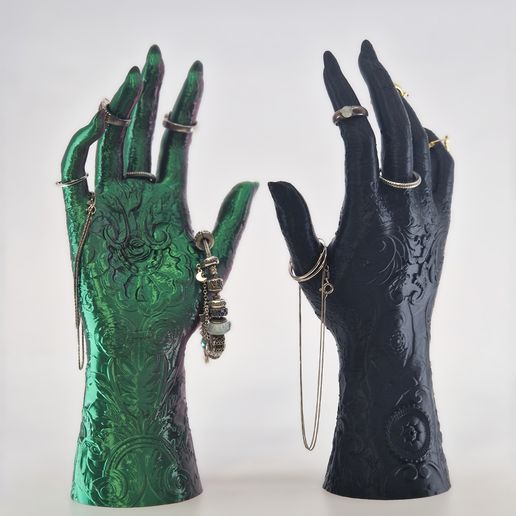 Ékszertartó Kéz Szobor 3D Nyomtatott