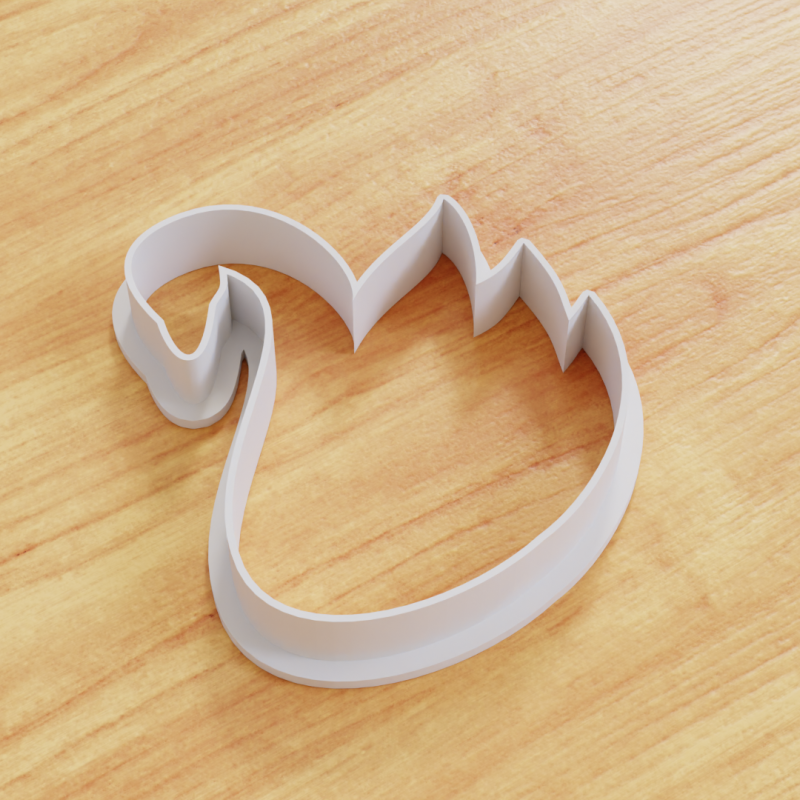 Hattyú Alakú Süteménykiszúró (Több Méretben)