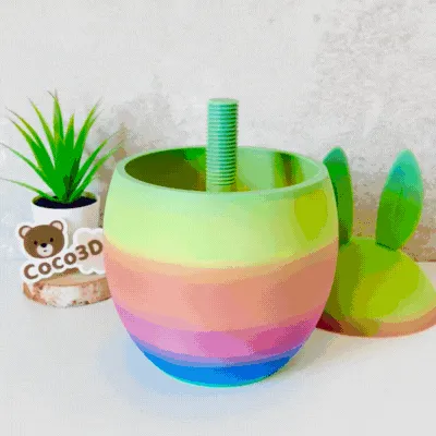 Nyuszi Tojás Virágtartó