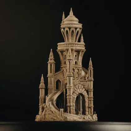 Tündérvár - Gyűrűk Ura ihlette fantáziatorony